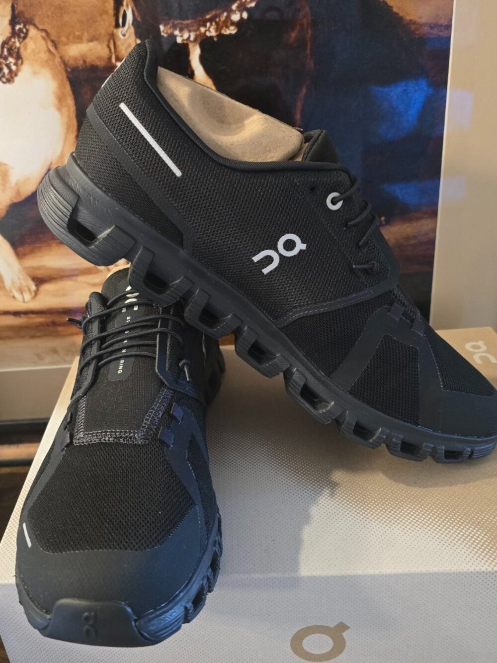 On Running Cloud 6 All Black 3MF10071043 Running Casual Shoes Men's Size 10 New